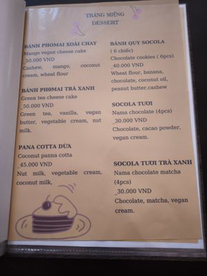  at An Vegan Restaurant in Lao Cai