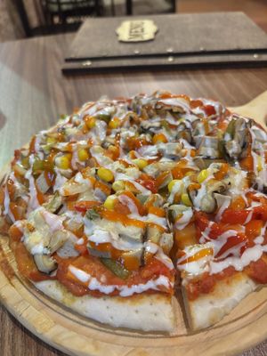 Vegan 🍕  at An Vegan Restaurant in Lao Cai