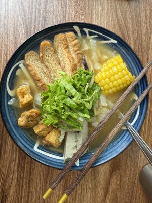   at An Vegan Restaurant in Lao Cai