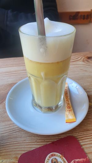 Golden milk at Grossstadt in Lindau