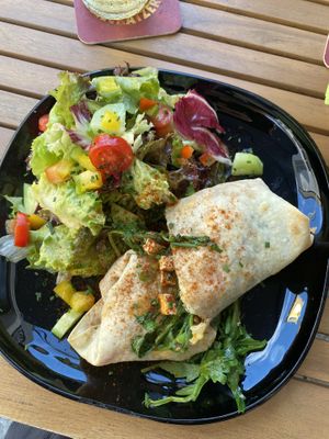 Vegan wrap  at Grossstadt in Lindau