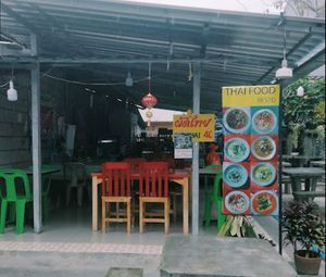 Front View streetside at Thai Food Resto in Chiang Mai