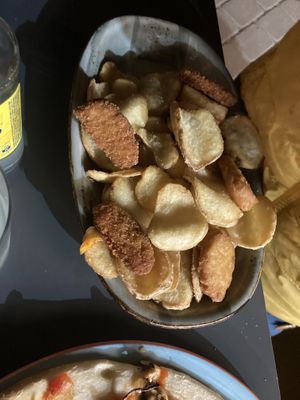 Nuggets   at Albi Urban Cafe in Frigiliana