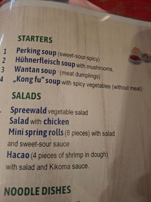 Starters at Heimatruh Gaststätte in Senftenberg