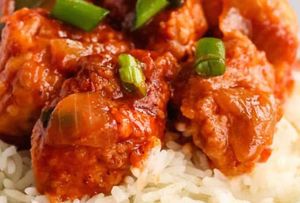 Chili Chicken at Spicee Bite - Silverton Rd in Salem