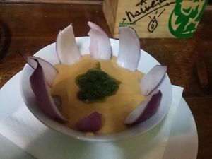 Blanched gofio - I finally got my fix! at El Bote  in Gran Canaria