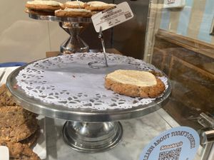 Vegan cream cheese cookie at Schmackary's in New York City