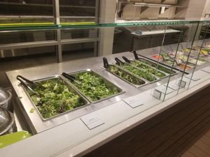 Green options at Salata in Spring
