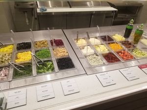 More veggies at Salata in Spring
