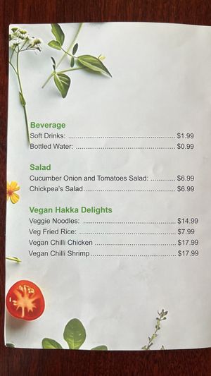 No desserts though...  at The Vegan Home in Toronto