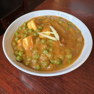 Tofu Mutter (Green Peas)  at The Vegan Home in Toronto