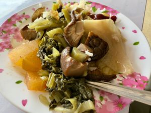 FYI: Some items are spicy  at Vegetarian Food in Phetchaburi