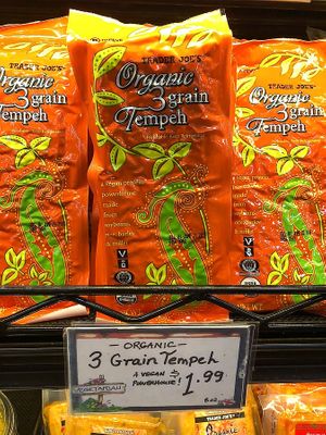 Tempeh! at Trader Joe's in Livermore