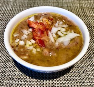 Foul moudamas at Taybeh Restaurant in Aqaba