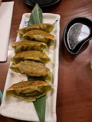 Veg gyoza at J2 Swords in Swords