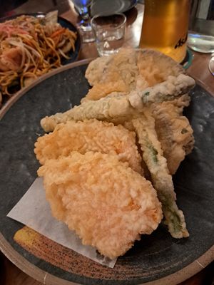 Veg tempura at J2 Swords in Swords