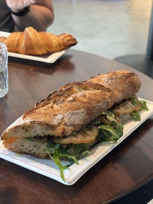 Mediterranean sandwich  #Veganuary at ID-eclair in Pasadena