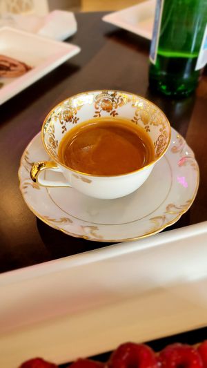 Double espresso at ID-eclair in Pasadena