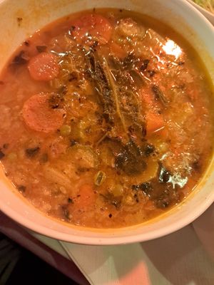 Minestrone verdure at Trattoria Toscana dal 1976 Pisa in Pisa