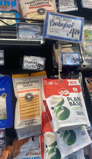 Vegan • Non-Dairy Alt Options  at Trader Joe's in Modesto