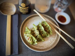 Vegan Gyoza  at TOKII RAMEN in Pavia