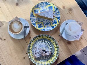 Carrot cake & fruit crostata  #Veganuary at nabu in Siracusa