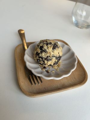 Vegan chocolate ball  at Shibumi. in Liberec