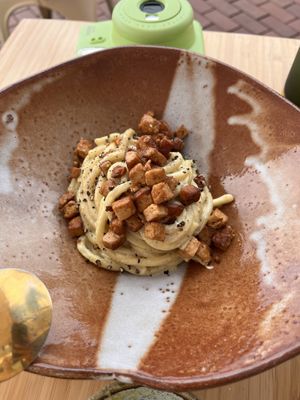  Carbonara  at Berro Bistrot in Gran Canaria