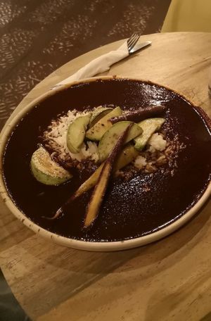 Mole coloradito at Oaxaca Te Amo in Oaxaca