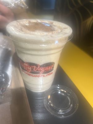 Biscuit banana milkshake  at Slutty Vegan in Baltimore