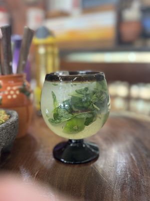 Virgin Mojito   at Tacos Sonorita Olas Atlas in Puerto Vallarta