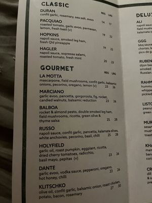 Other pizzas (could be veganised)  at Smokin Joe's Pizza & Grill in Ashgrove