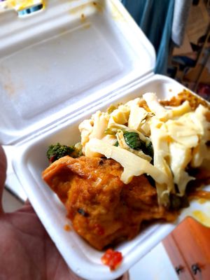 My take away vegan food at Hu Tiệu Chi Hai Chay in Ho Chi Minh City