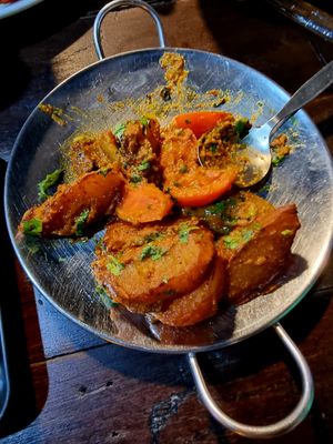 Bombay Aloo at S and S Indian Restaurant in Hua Hin