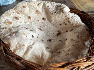 Chapati, 25 baht  at S and S Indian Restaurant in Hua Hin