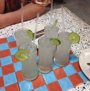 lemon juice at S and S Indian Restaurant in Hua Hin