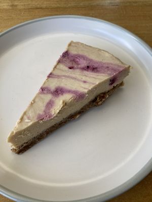 Cheesecake Vegano  #Veganuary at Cafe Kracovia in San Pedro
