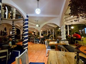  at Cafe Kracovia in San Pedro