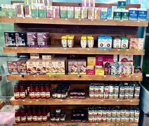 Pulses, teas, sauces and sweet items  at Emirates Bio Farm  in Al Ain
