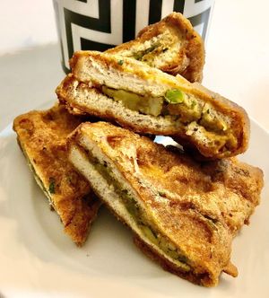 Bread pakoda at Spiice Bite in Dubai