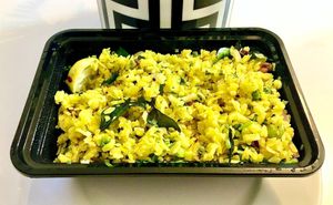 Poha at Spiice Bite in Dubai