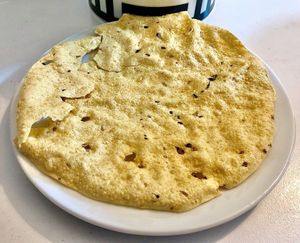 Fried papad at Spiice Bite in Dubai