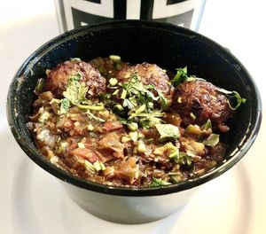 Vegetable manchurian  at Spiice Bite in Dubai