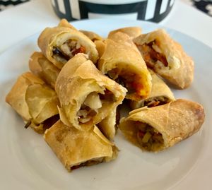 Spring rolls  at Spiice Bite in Dubai
