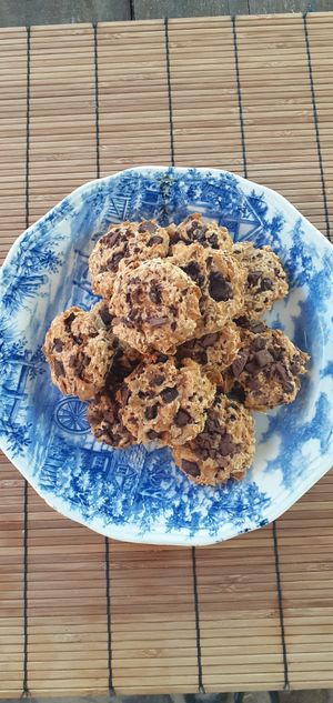 Galletas de banana y avena con chispas de chocolate at Ciao Mamma in Rocha
