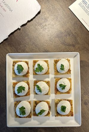 appetizers  at La Taverna degli Arna in Milan