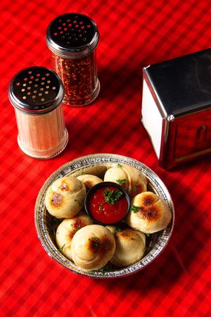 Garlic Knots at Casa Caribe Pizzeria in Brooklyn