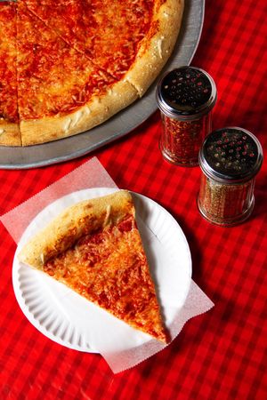 Vegan Classic Cheese at Casa Caribe Pizzeria in Brooklyn