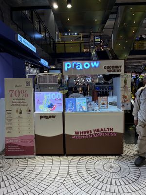 Located in Emsphere  at Praow Coconut Yogurt in Bangkok