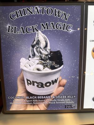   at Praow Coconut Yogurt in Bangkok